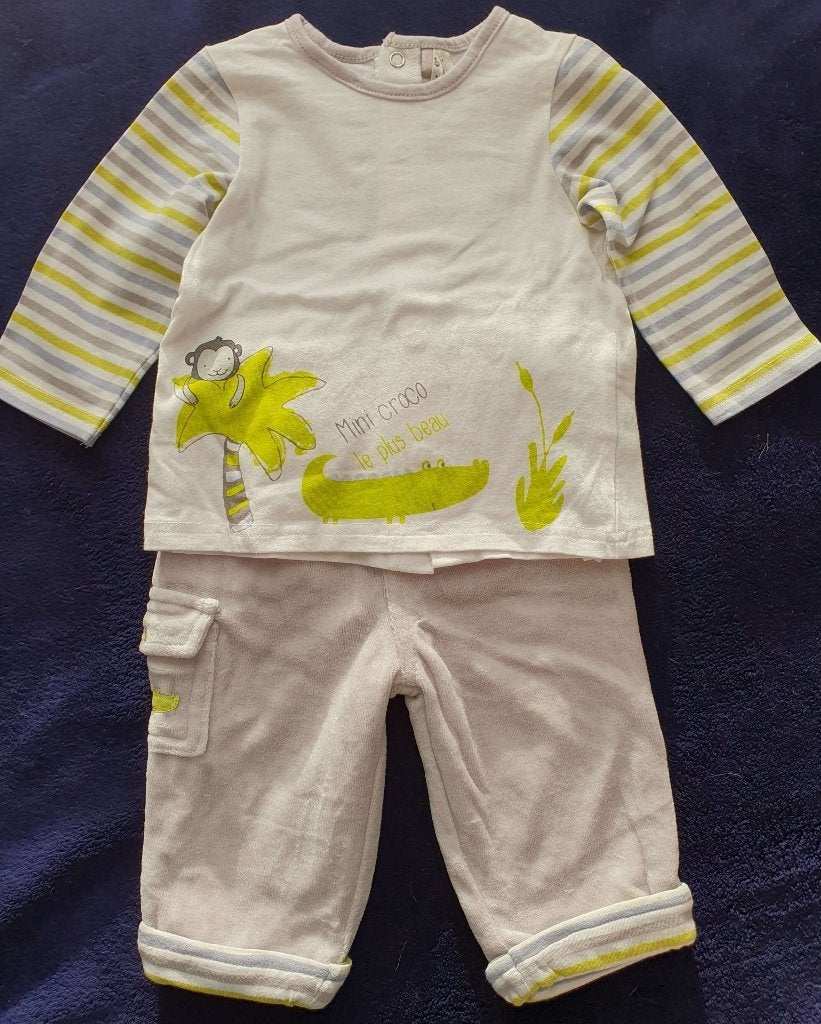 Ensemble t-shirt + pantalon - Orchestra - 9 mois - NEUF, Kinderen en Baby's, Babykleding | Maat 74, Ophalen, Jongetje of Meisje