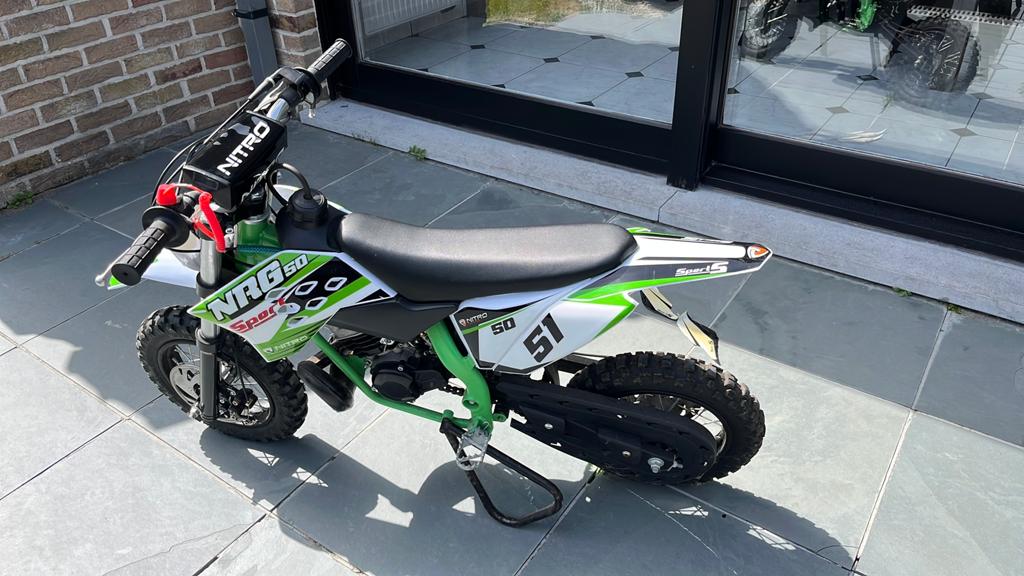 Cross motor voor kinderen, Ophalen, 0 versnellingen, Zo goed als nieuw, 50 cc