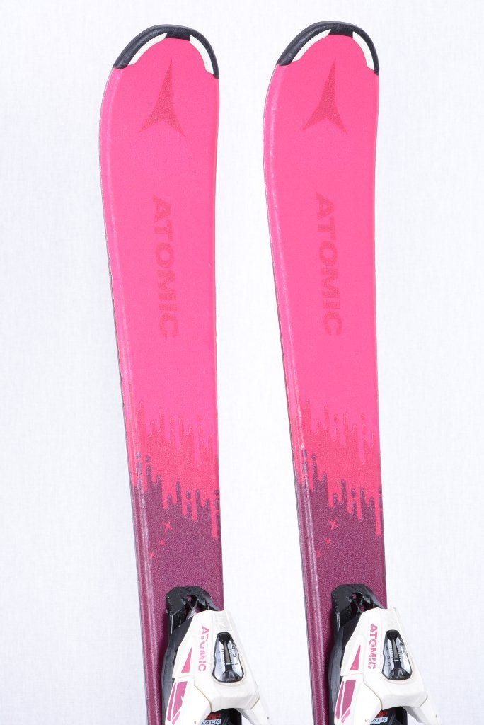 100; 110; 120 cm kinder ski's ATOMIC VANTAGE GIRL, pink, Gebruikt, Verzenden, 100 tot 140 cm, Carve