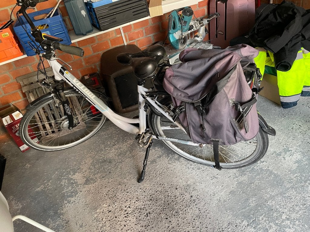 Kapotte elektrische fiets voor onderdelen/handige Harry, Autres marques, 59 cm ou plus, Enlèvement, Utilisé