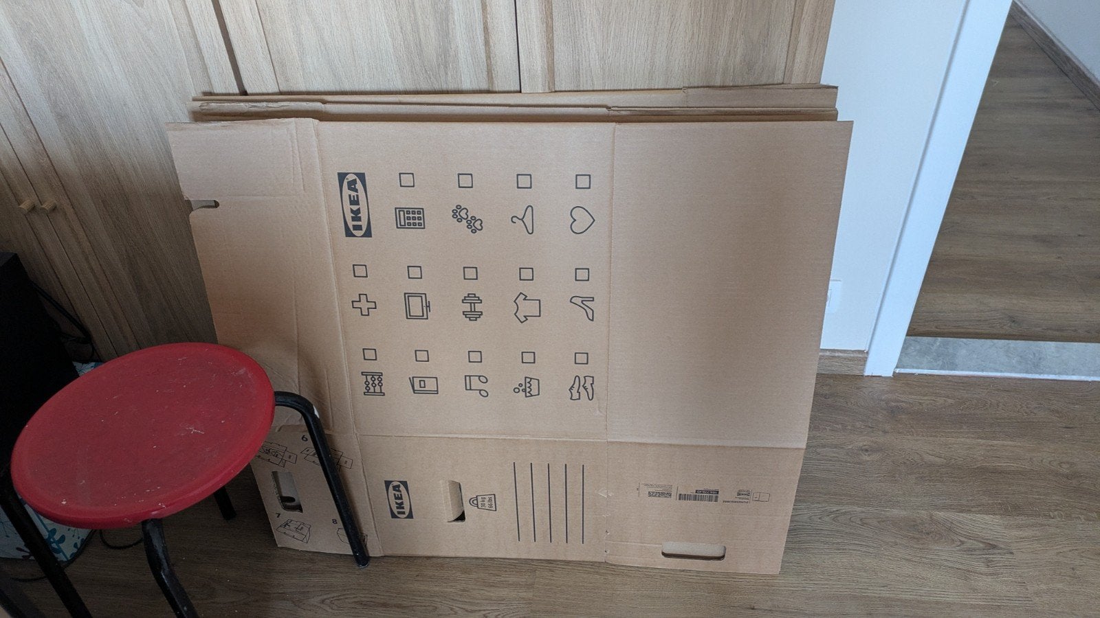 Ikea verhuisdozen, Doe-het-zelf en Bouw, Ophalen