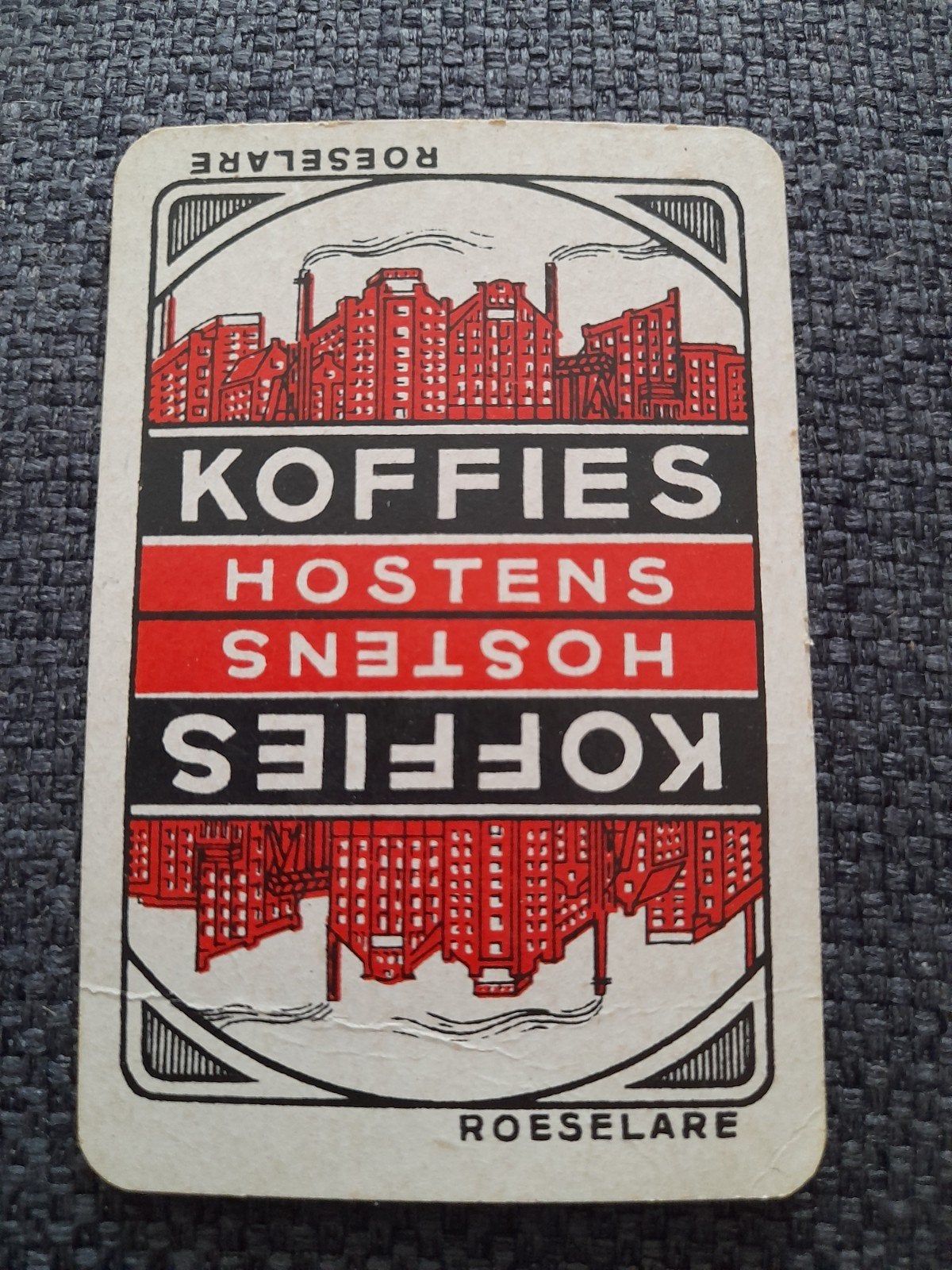 Cafés de cartes à jouer Joker Hortensia Roeselare, Enlèvement ou Envoi