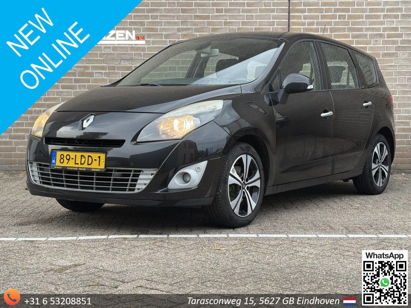 Renault Grand Scenic 1.4 TCe Dynamique | Cruise | Climate |, Monovolume, Zwart, Bedrijf, Handgeschakeld