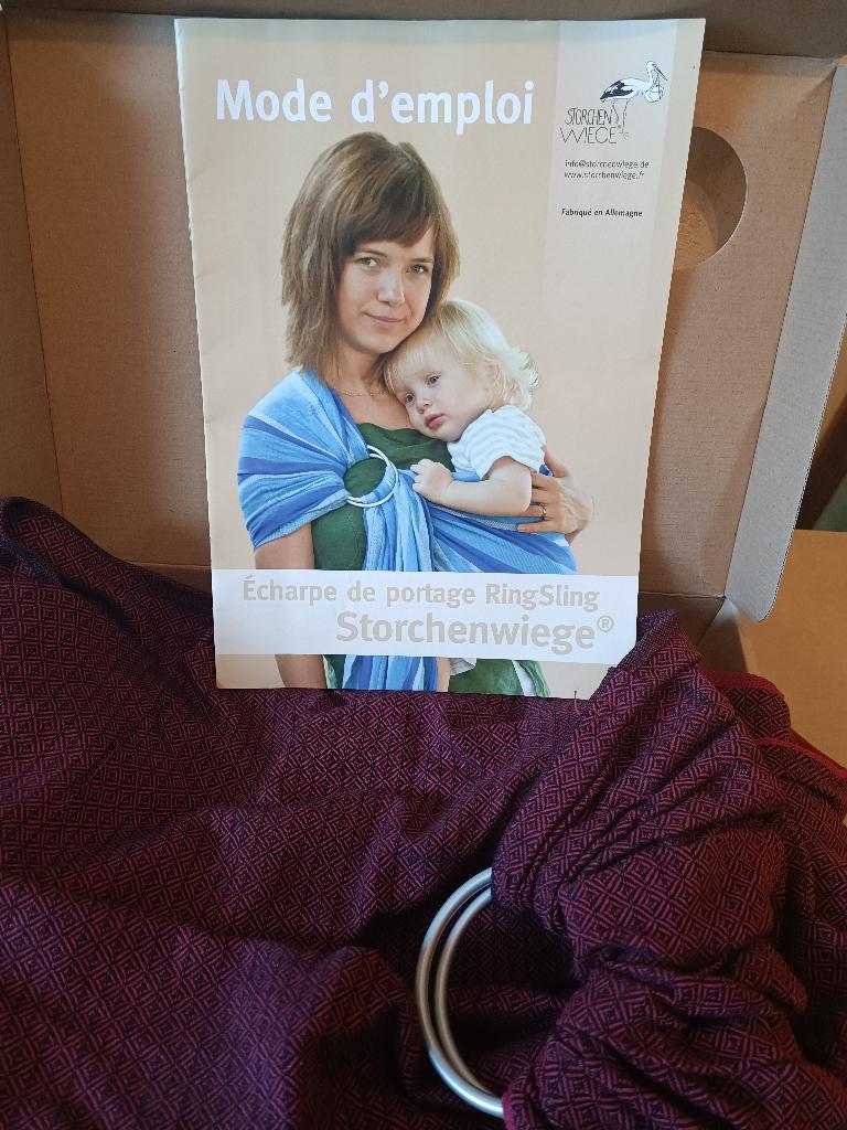 Écharpe De Portage Storchen Wiege, Kinderen en Baby's, Overige merken, Draagdoek, Ophalen of Verzenden, Zo goed als nieuw