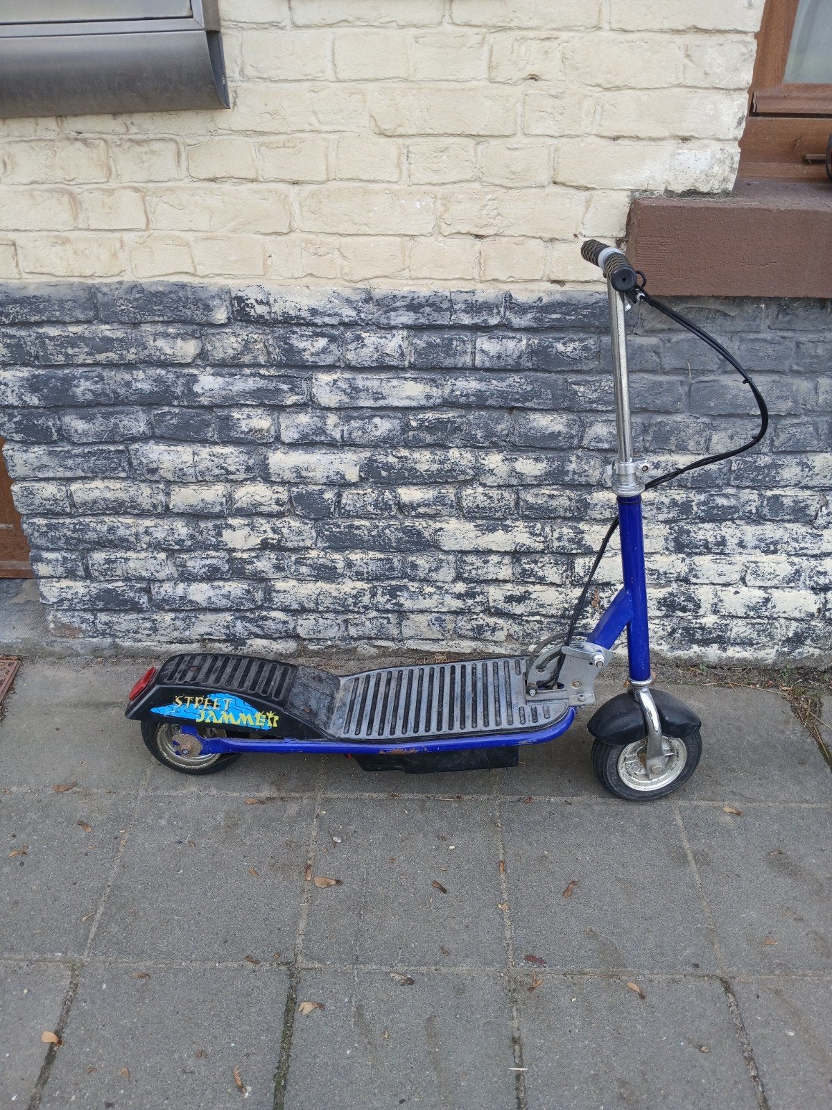 Trottinette électrique vintage "Street Jammer" + Chargeur, Enlèvement, Utilisé, Autres types, Street jamer