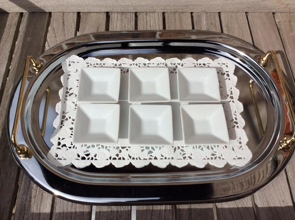 AMUSE SCHOTELTJES NIEUW IN HOTELPORSELEIN, Ophalen of Verzenden, Nieuw, Porselein