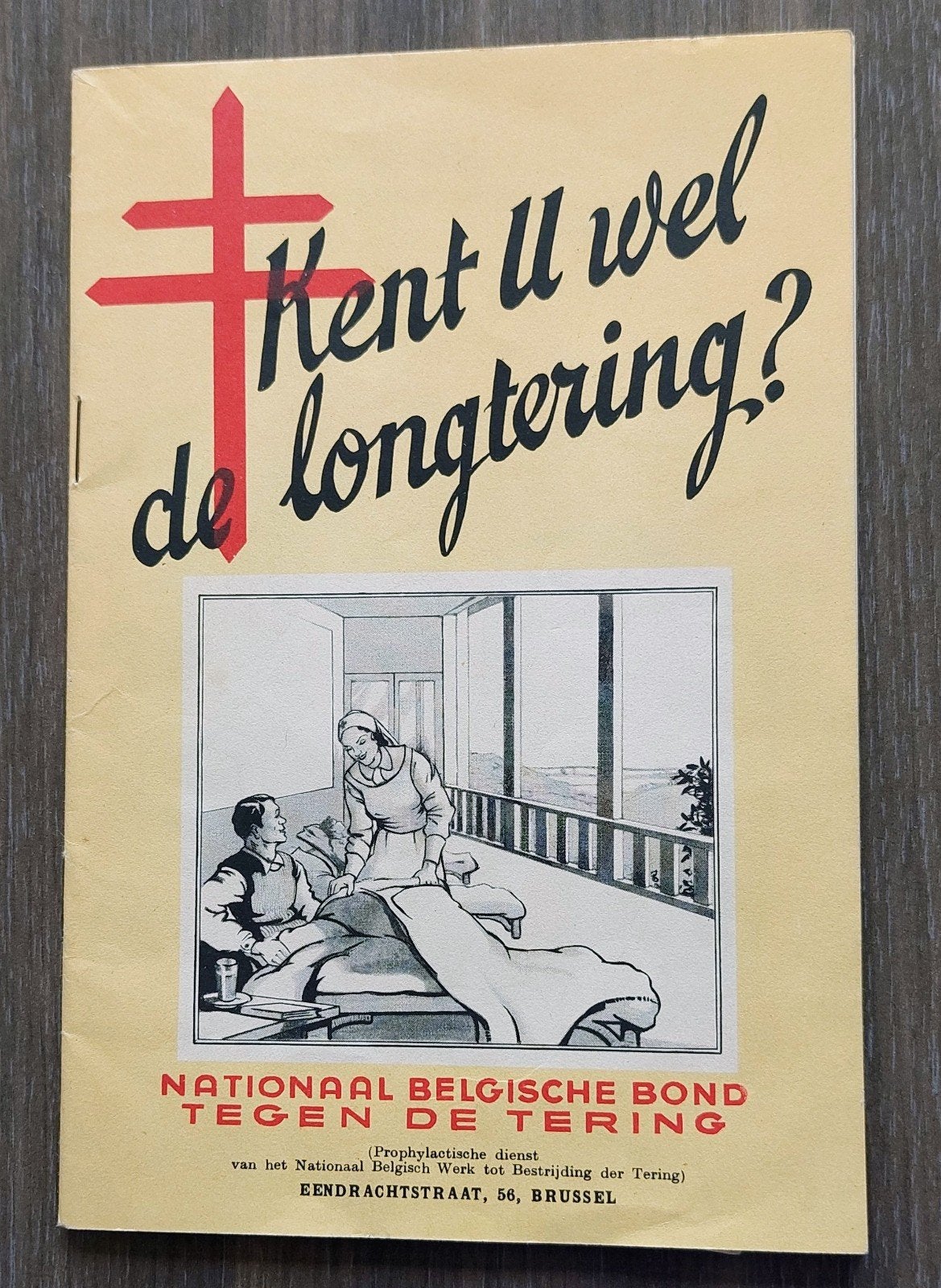 Kent U wel de longtering (Tuberculose) 1938, Boeken, Gezondheid, Dieet en Voeding, Ophalen of Verzenden