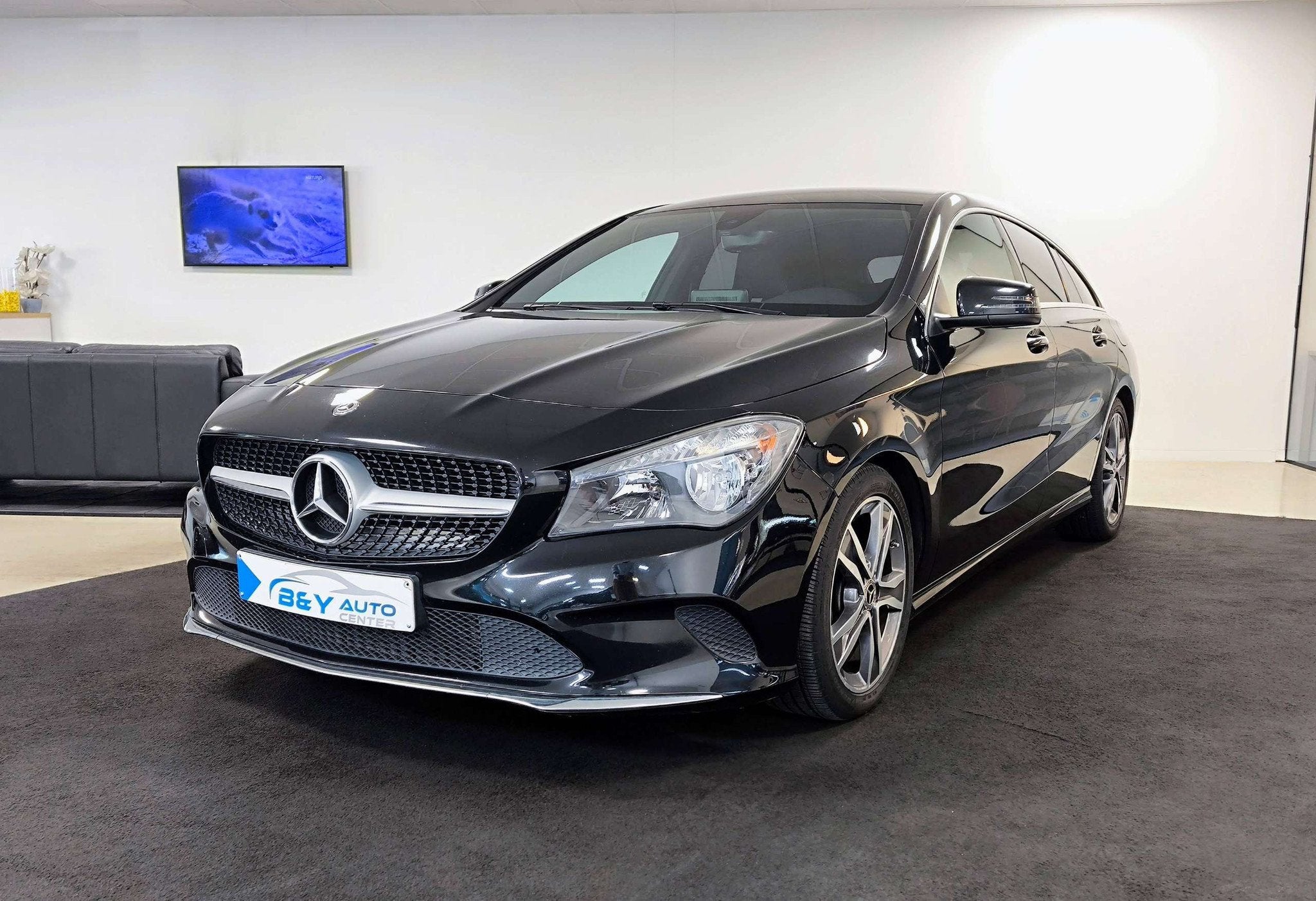 Mercedes-Benz CLA-Klasse 200 Business Solution (EU6d-TEMP)-, Auto's, Gebruikt, 4 cilinders, 136 pk, Zwart