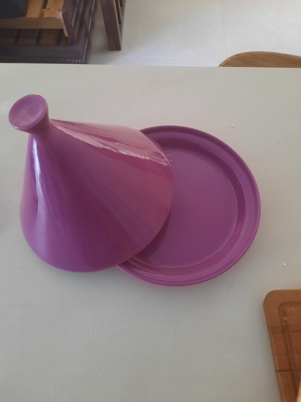 Presentatie tajine, Ophalen