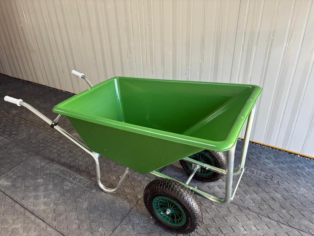 Brouettes 190 litres simple ou double roue.