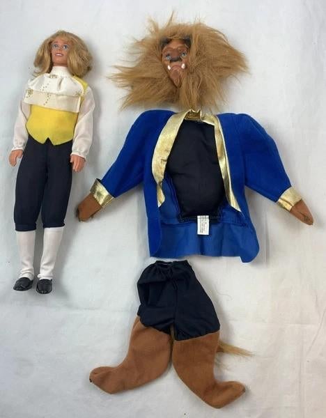 Barbie Mattel, poupée Disney Classics Prince Adam Beast 1991, Envoi, Comme neuf, Fashion Doll