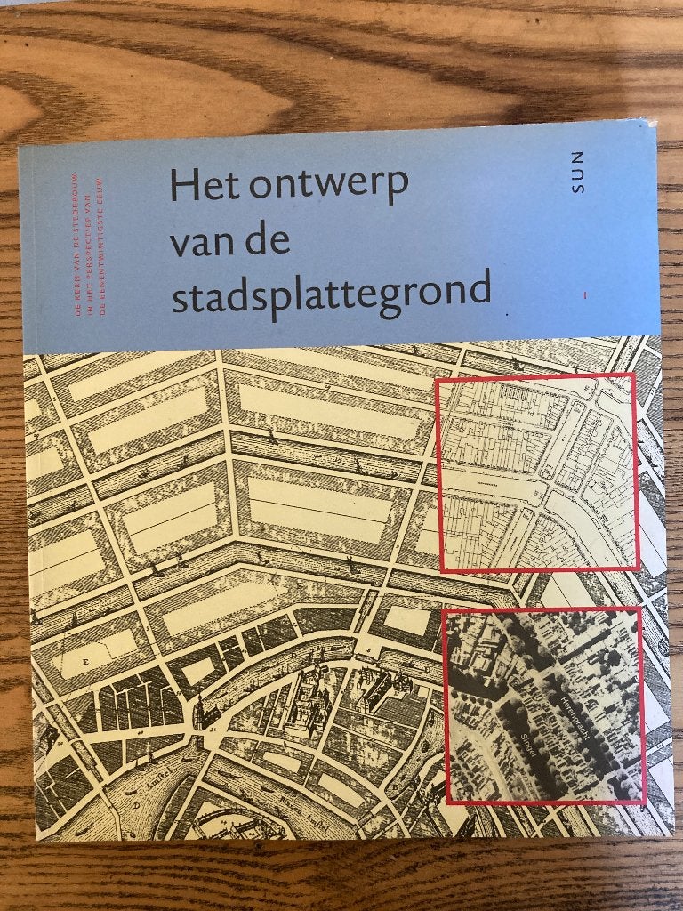 Het ontwerp van de stadsplattegrond, Boeken, Ophalen, Gelezen, Diverse Auteurs