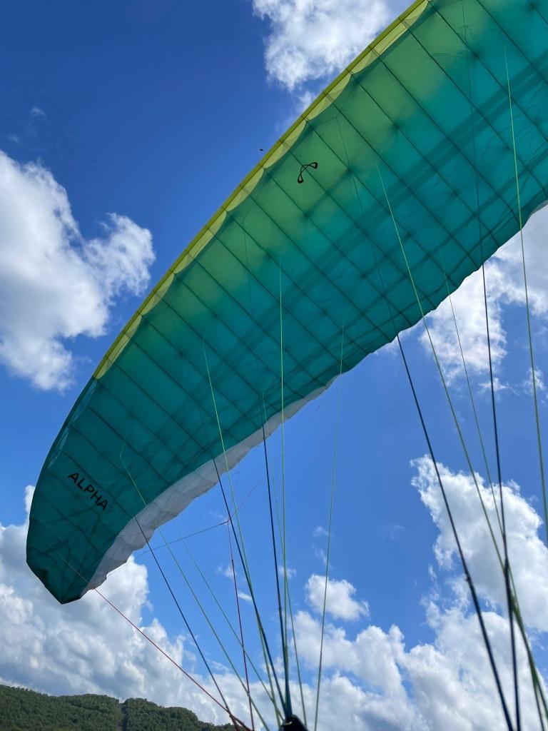Advance Alpha 7 Spectra 26m2 (PTV 80-95kg), Enlèvement, Comme neuf, Parapente complet