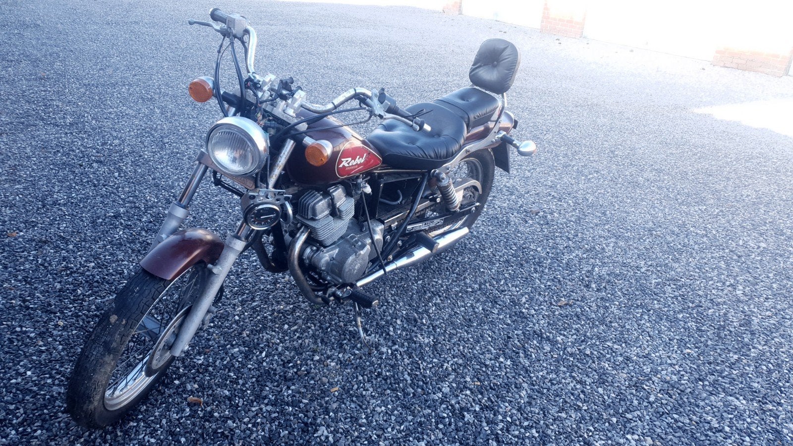 Honda Rebel CMX250, 2 cilinders, Chopper, Particulier, Minimaal motorrijbewijs A2