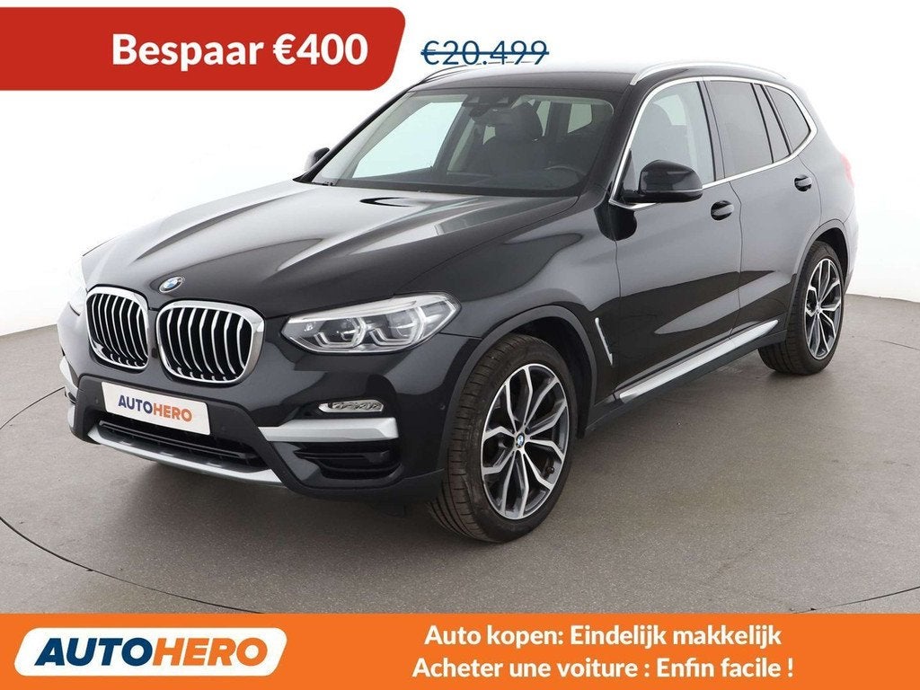 BMW X3 xDrive 20d xLine (année de construction 2017), Autos, BMW, Achat, Euro 6, Noir, 5 portes