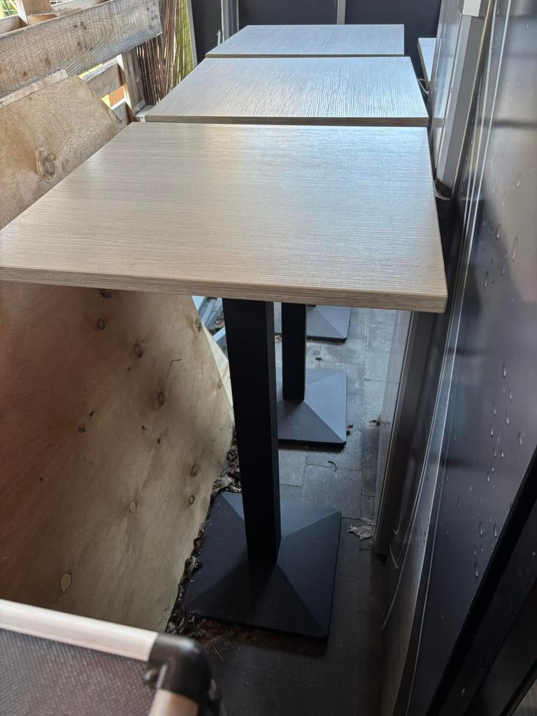 Hoge tafels, Zakelijke goederen, Horeca | Meubilair en Inrichting, Ophalen, Gebruikt, Barinrichting