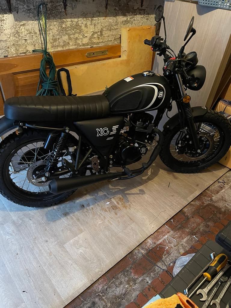 Bullit 125cc, Enlèvement