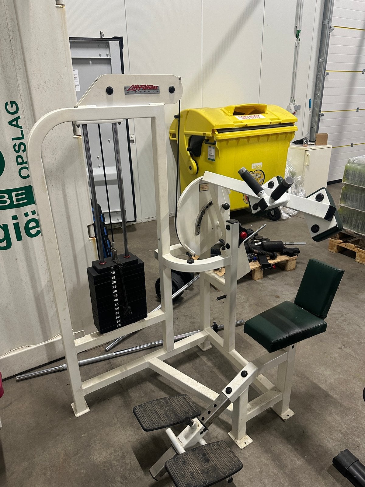 Life Fitness – Professioneel buik- en romprotatie toestel, Enlèvement, Abdominaux