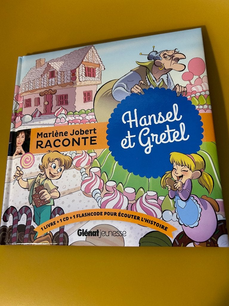 Livre - CD - Marlène Jobert raconte - Hansel et Gretel, Garçon ou Fille, Enlèvement, Utilisé, Contes (de fées)