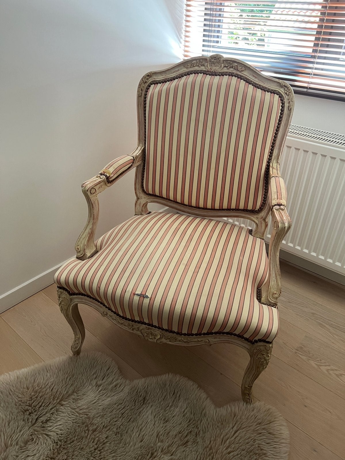 Louis XV zetel, Enlèvement, Utilisé, Tissus