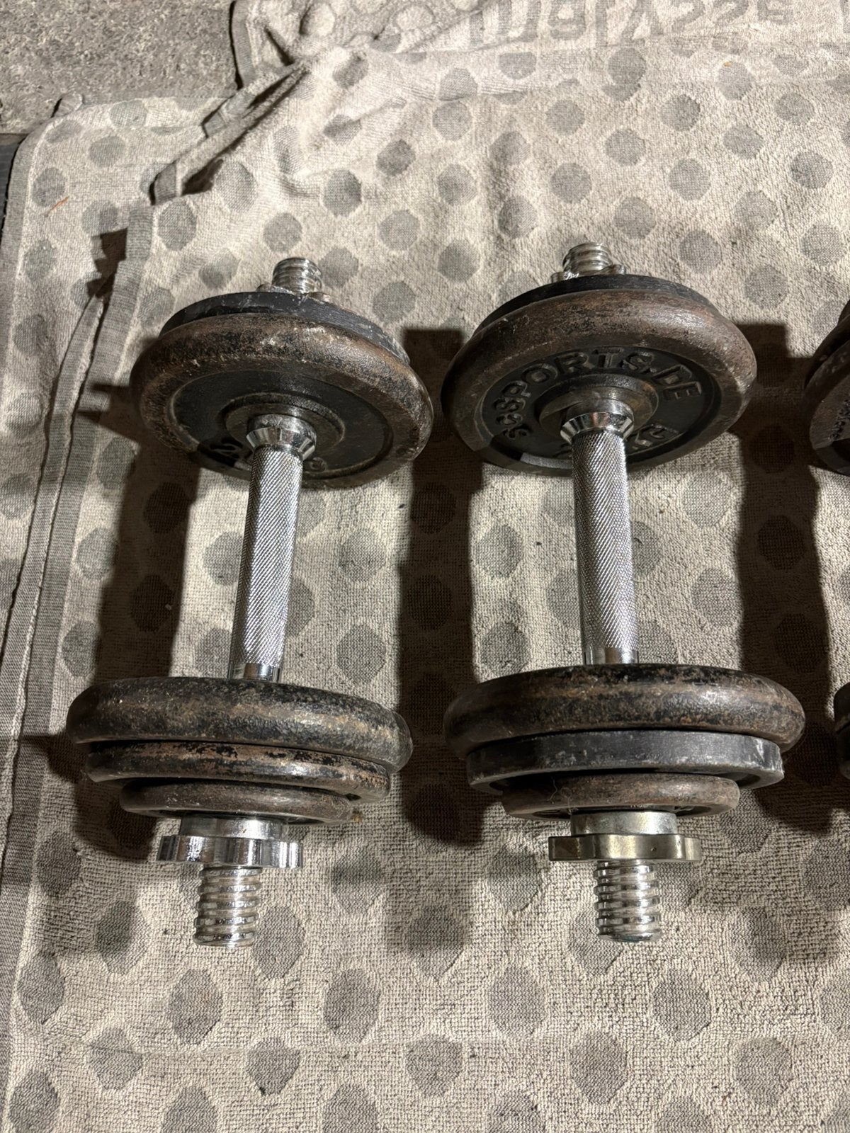 2 paires d halteres, Enlèvement, Comme neuf