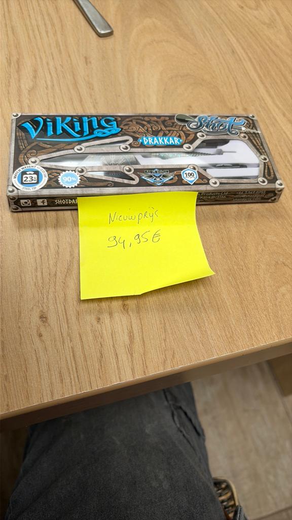 Shot viking 23 gram, Sport en Fitness, Darts, Ophalen, Zo goed als nieuw, Pijlen