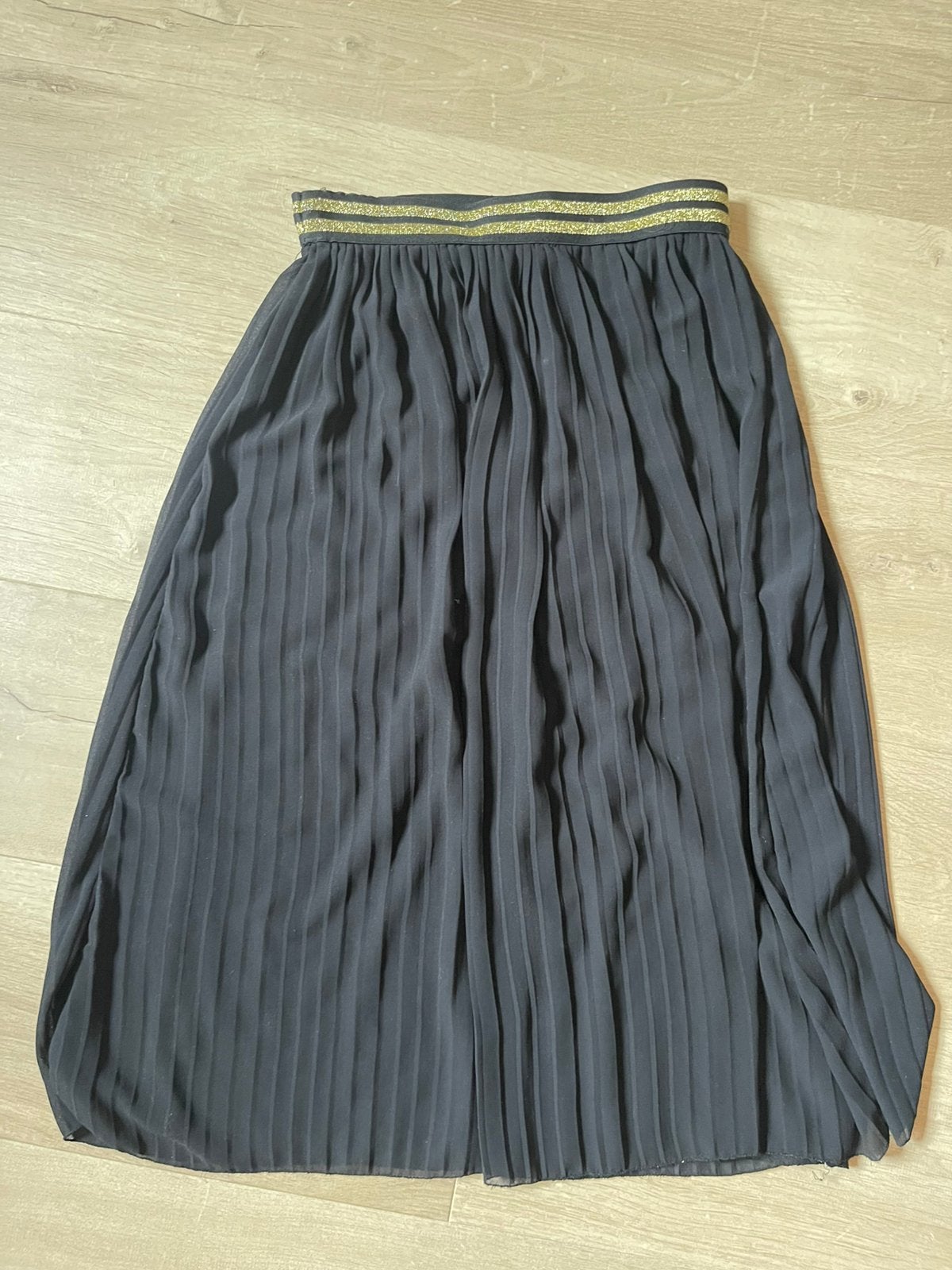 Zwarte rok - Terra di Siena, Ophalen of Verzenden, Gedragen, Zwart, Onder de knie