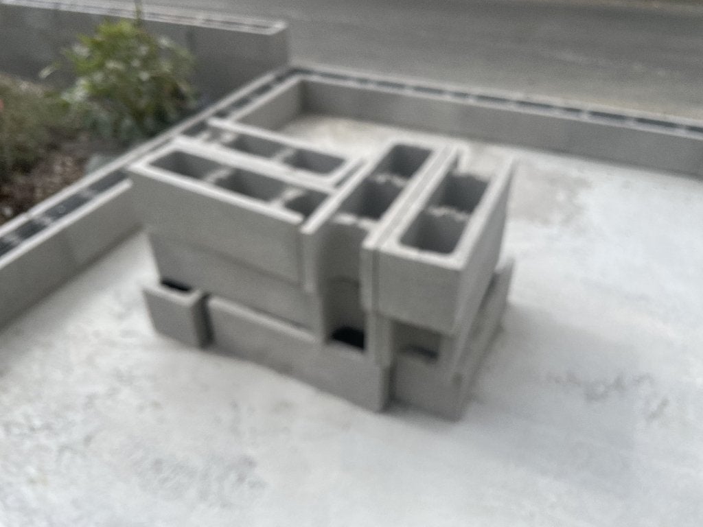 Bloc de coffrage (style Stepoc), Ophalen, Nieuw, Beton