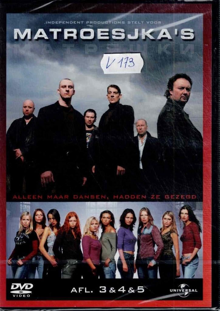 dvd  /  matroesjkas afl 3&4&5, Cd's en Dvd's, Dvd's | Overige Dvd's, Zo goed als nieuw, Ophalen of Verzenden