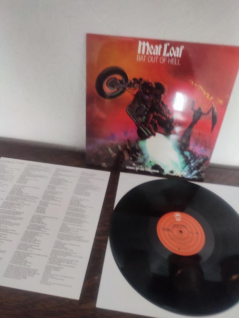 MEAT LOAF - Bat out of hell (vinyle), 2010 - 2019, Ophalen of Verzenden, Zo goed als nieuw, 12 inch