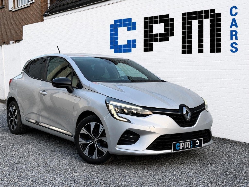 Renault Clio 1.0 TCe * 90pk ! * NAVI * LANE * CARPLAY *, Argent ou Gris, Euro 6, Entreprise, https://public.car-pass.be/vhr/09808880-6d9b-46a6-89a2-66cd9f15c69e