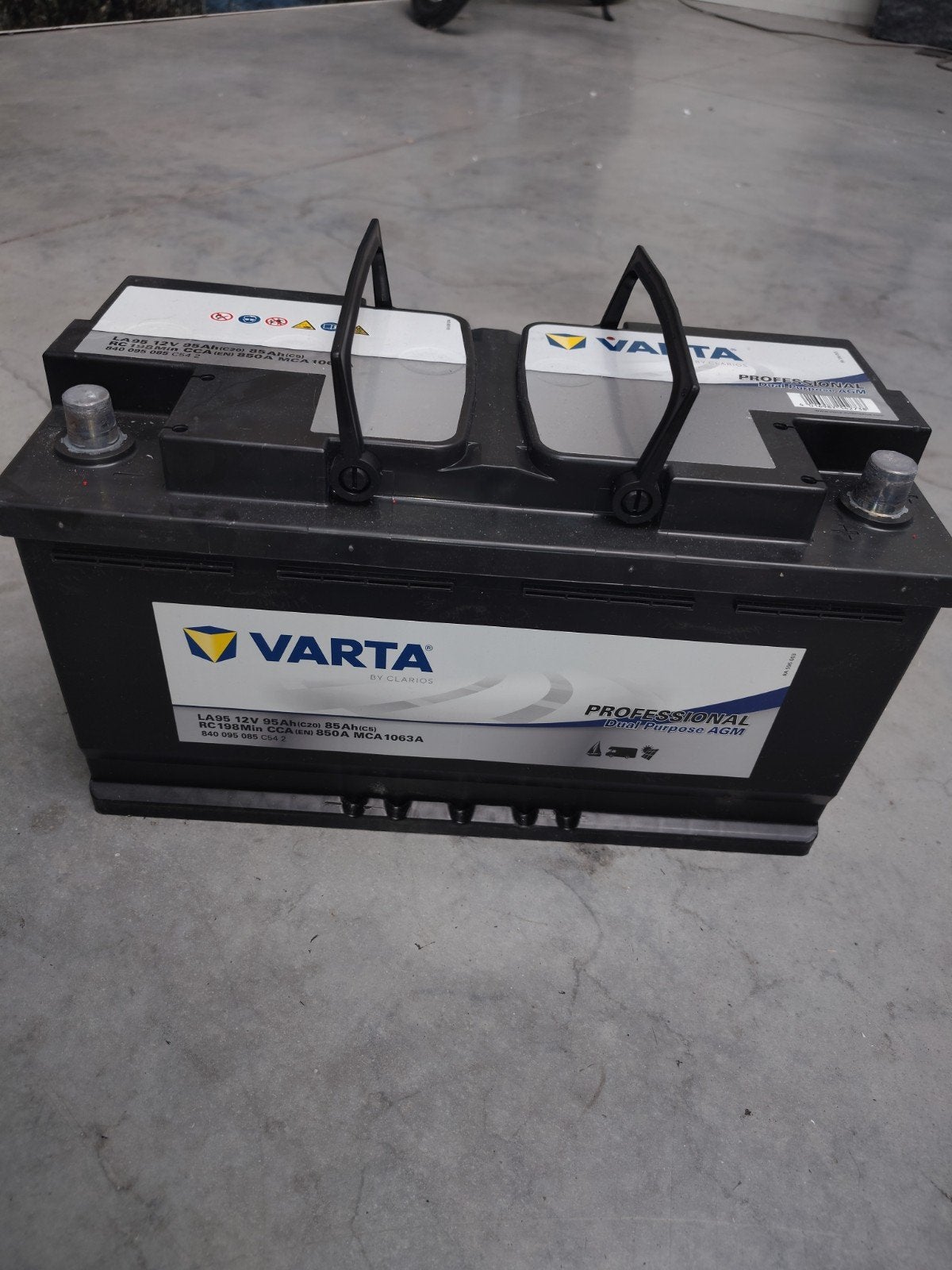 Batterij Dual Purpose AGM LA95, Auto-onderdelen, Accu's en Toebehoren, Ophalen