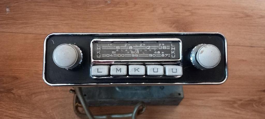 Blaupunkt Frankfurt TR DeLuxe '60 Vintage autoradio (grijs), Enlèvement, Utilisé