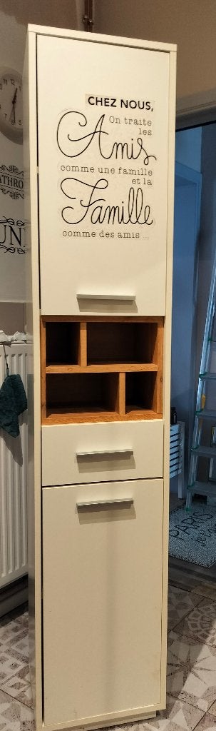 Armoire de salle de bain, Maison & Meubles, 25 à 50 cm, Utilisé, Autres types, Moins de 50 cm