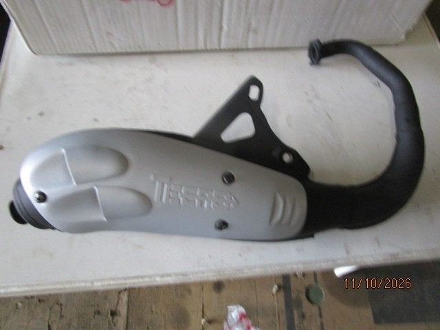 Nouveau pot Tecno Merlin pour Booster, Stunt, BWs, etc., Enlèvement ou Envoi, Neuf, Pot d'échappement, Aprilia
