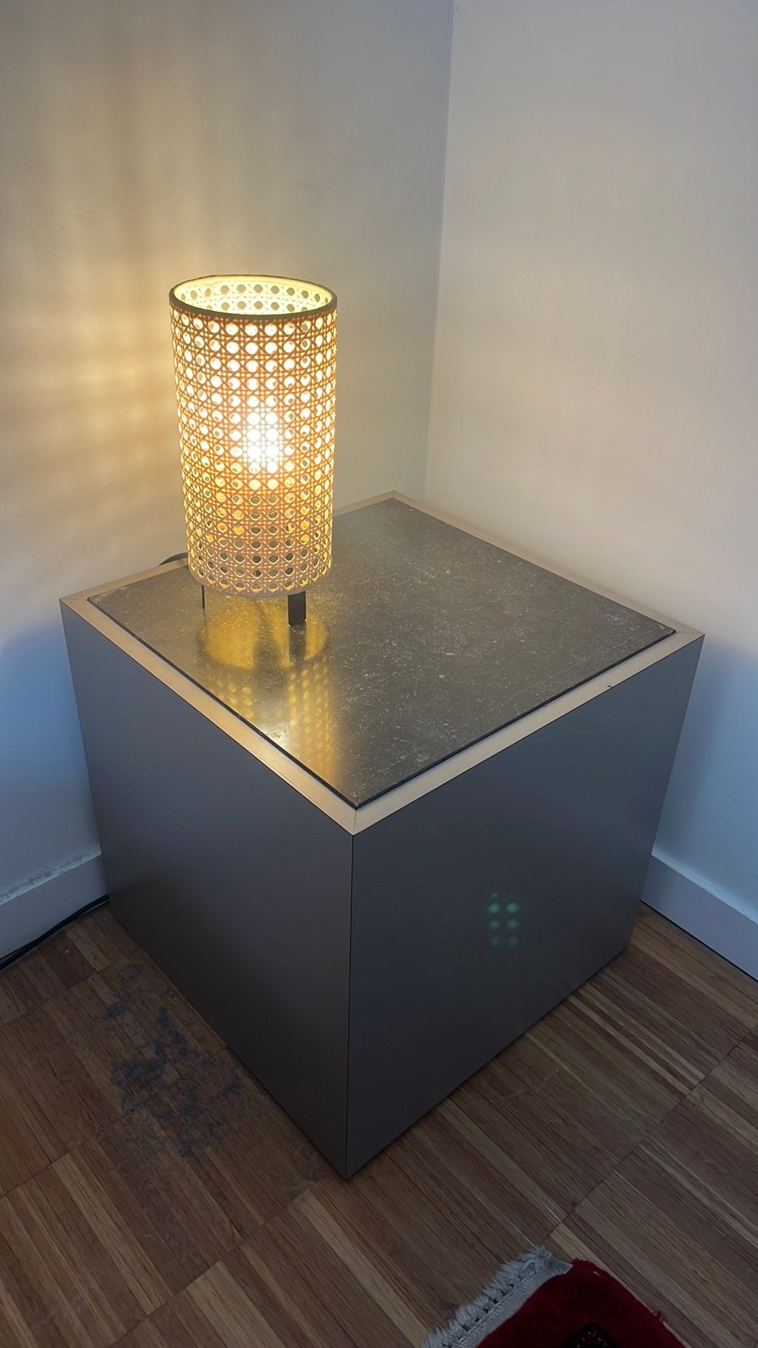 2 Opbergkasten met lampen, Maison & Meubles, Accessoires pour la Maison | Colonnes & Piliers, Comme neuf, Enlèvement