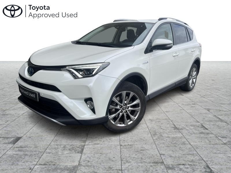 Toyota rav4 2.5 Hybrid AWD Lounge + Trekhaak, Automaat, 145 kW, 2494 cc, Wit