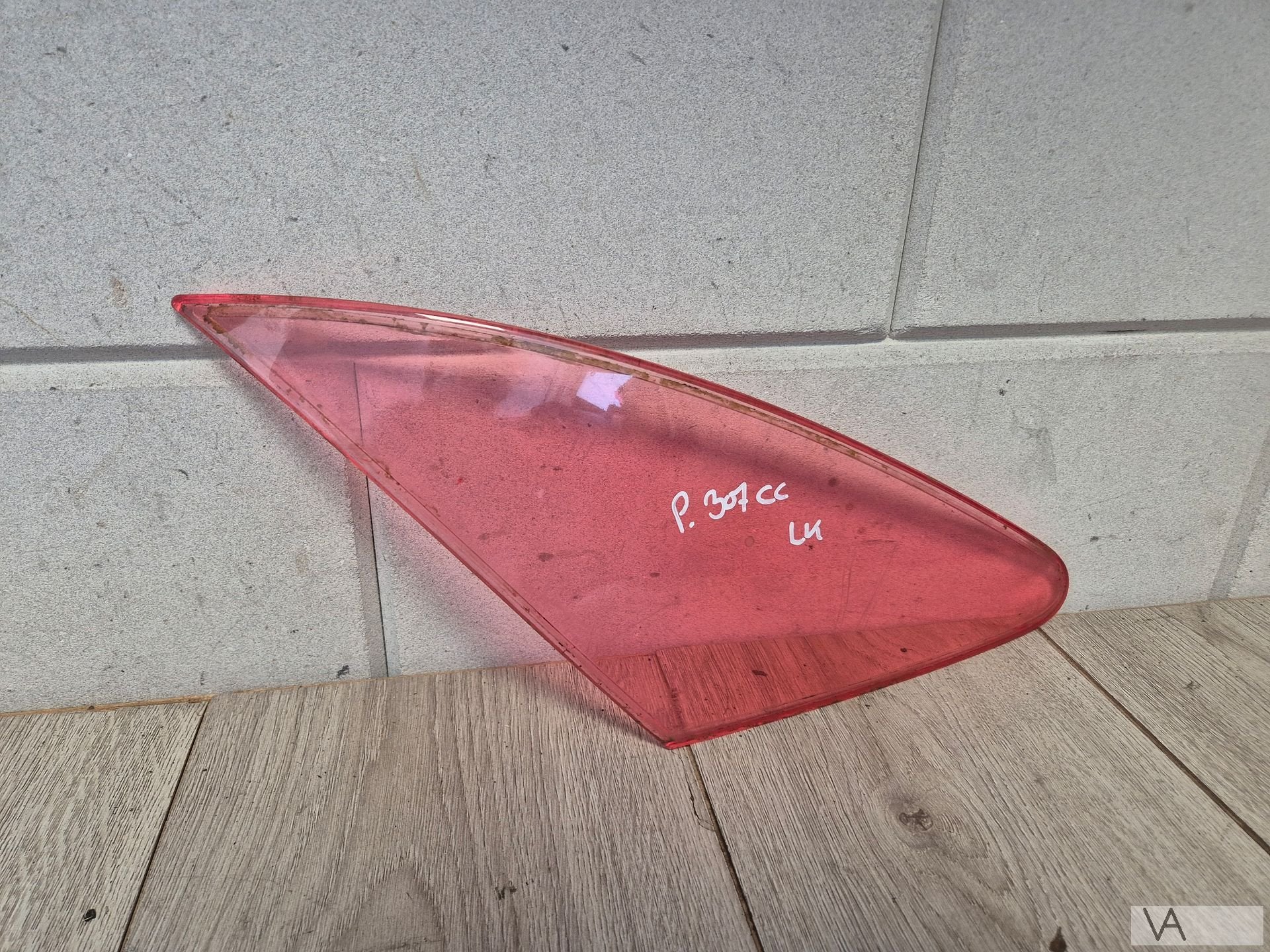 Achterlicht glaasje links op klep van Peugeot 307 cc 04 - 09, Auto-onderdelen, Gebruikt, -, -, Ophalen of Verzenden