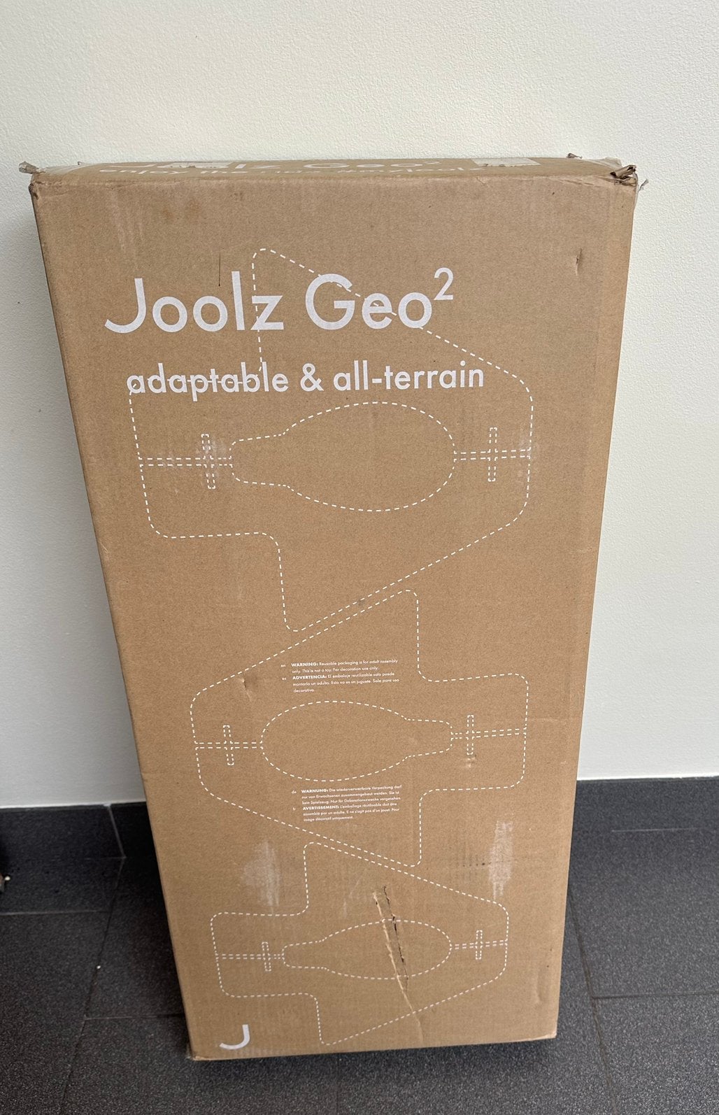 Joolz Geo 2 uitbreidingsset gorgeous grey, Kinderen en Baby's, Ophalen, Zo goed als nieuw