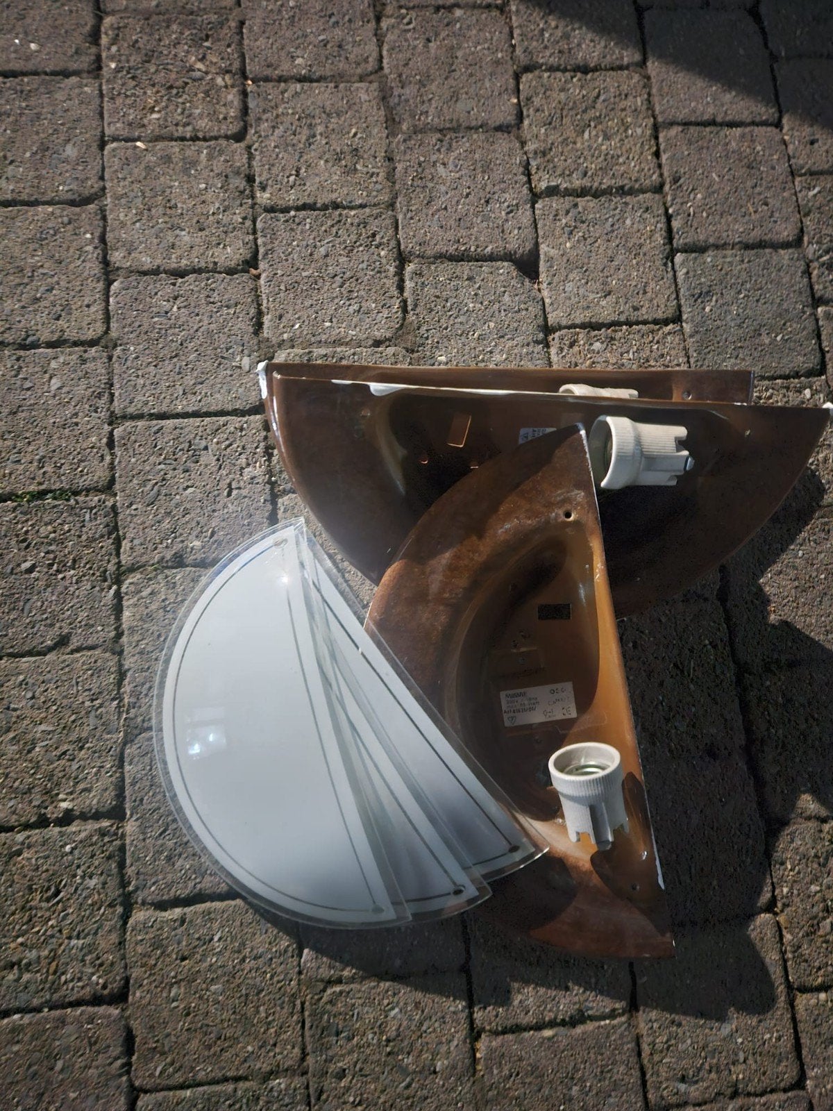 3 luminaires muraux, Maison & Meubles, Enlèvement