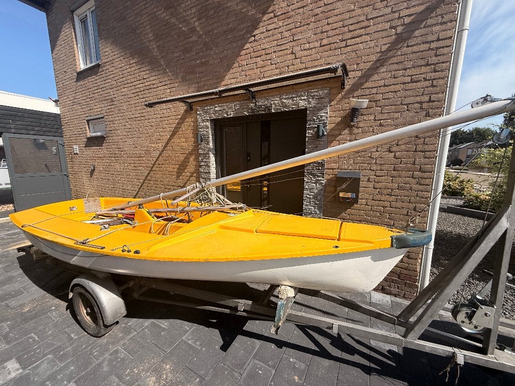 Zeilboot met motor, 4 m, Autres types, 1 cm, 1 m