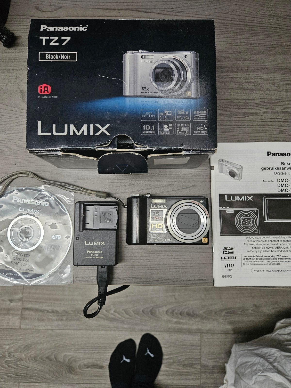 Panasonic Lumix DMC-TZ7Te koop aangeboden: een zeer nette e, TV, Hi-fi & Vidéo, Enlèvement ou Envoi, Stabilisation d'image, Leica