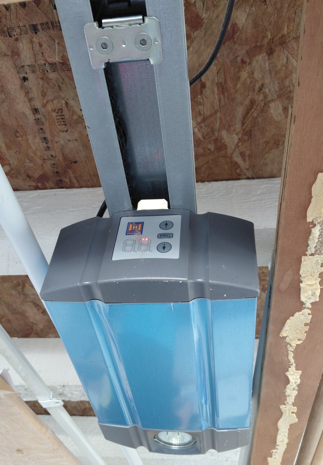 Sectionale poort met motor, Doe-het-zelf en Bouw, Ophalen, Gebruikt, Garagedeur