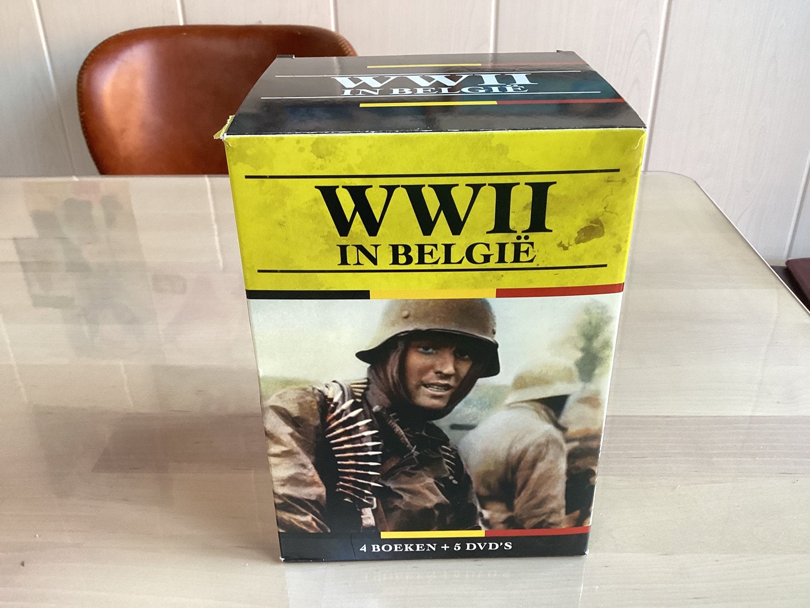 Coffret DVD et livres La Seconde Guerre mondiale en Belgique, Enlèvement, Comme neuf
