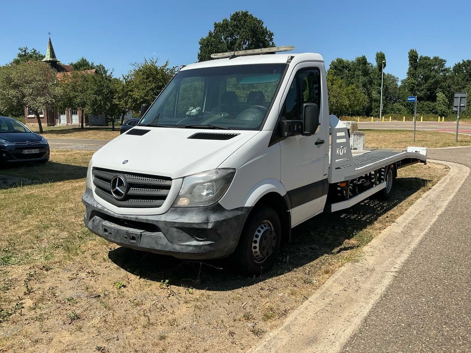 Véhicule commercial Mercedes-Benz Sprinter 2014 - dépanneu, Autos, Achat, Euro 6, Entreprise, Boîte manuelle