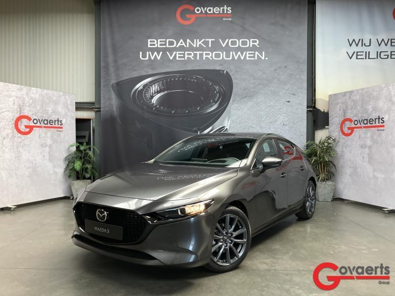 Mazda 3 2026 Mazda3 5HB 2.0L e-SKYACTIV X 186ps 6AT FWD Cent, Automaat, 1998 cc, Zwart, 137 kW