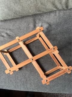 Petit porte bouteille en bois, Enlèvement, Comme neuf, Bois