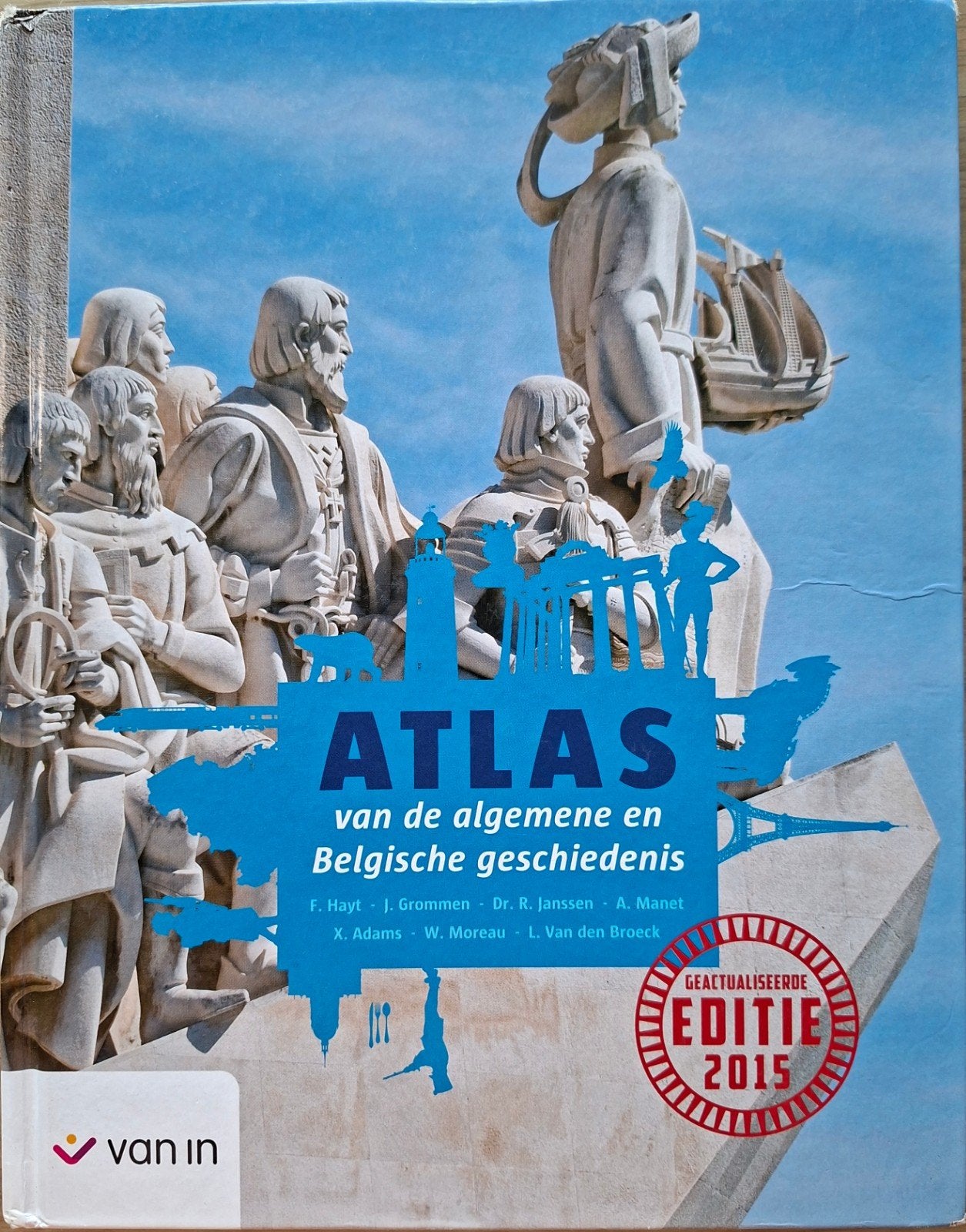 Atlas van de algemene en Belgische geschiedenis 2015, ASO, Geschiedenis, Ophalen of Verzenden, Zo goed als nieuw