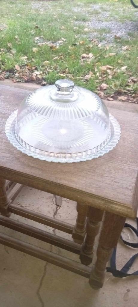 Cloche à fromage en verre, Verre, Enlèvement