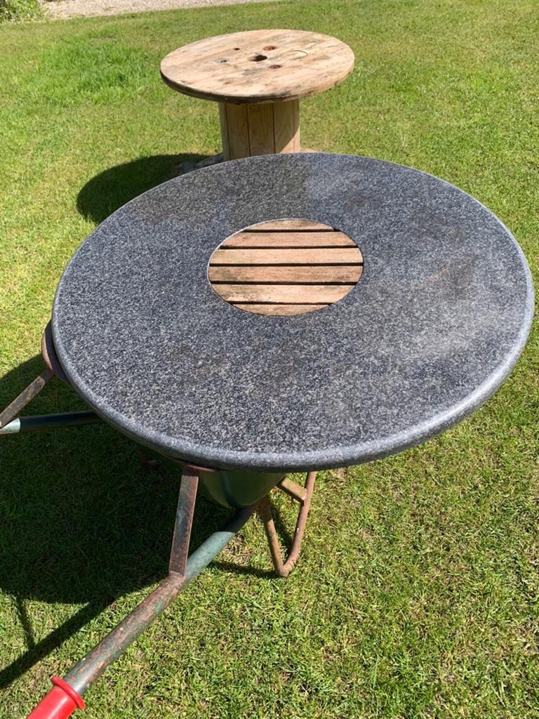 Marmeren blad, Tuin en Terras, Ophalen, Zo goed als nieuw
